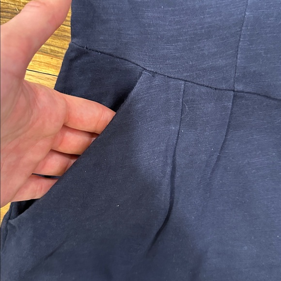 Boden Navy Cotton Phoebe Dress - size 6 Tall - Picture 4 of 9